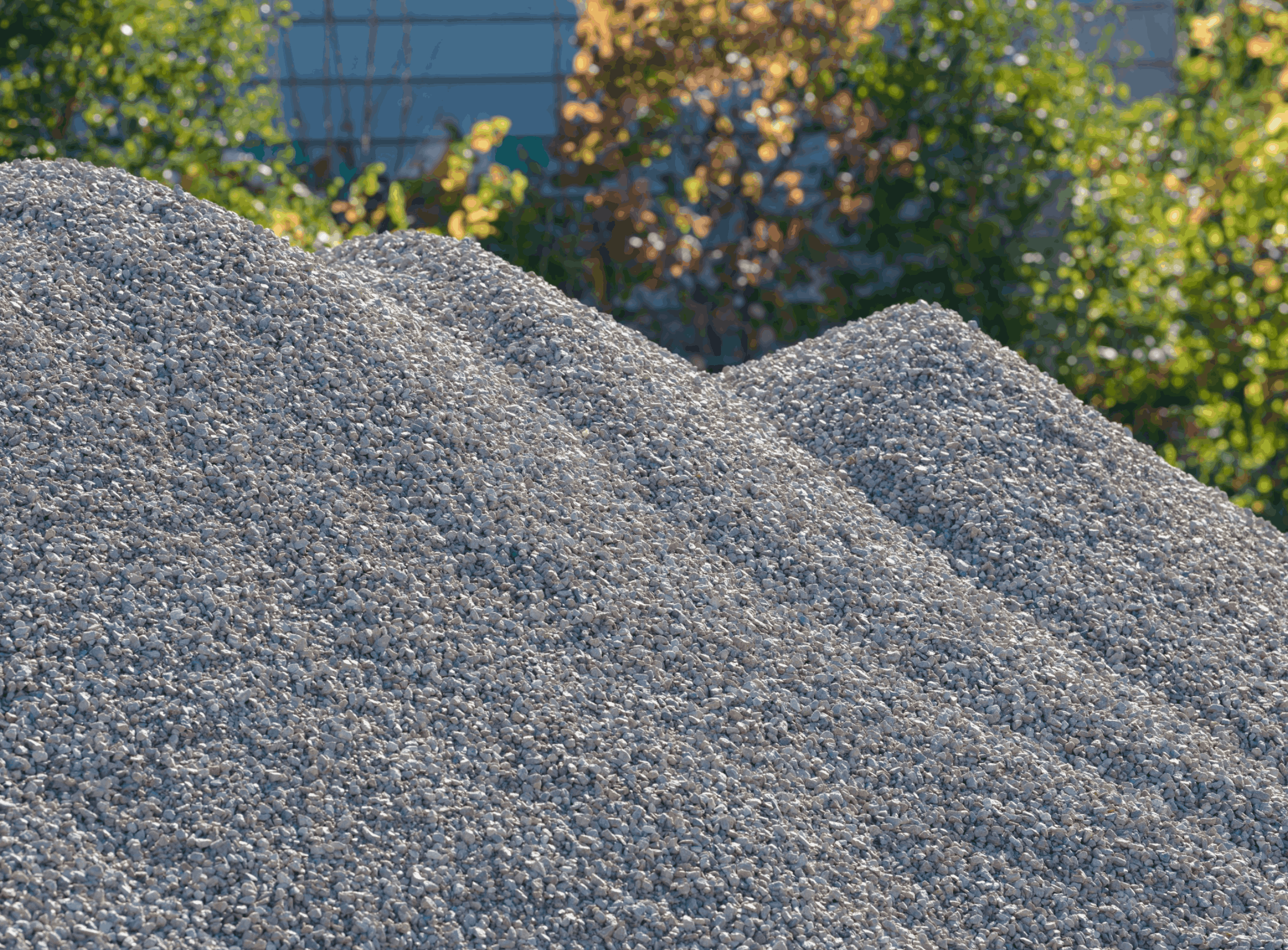 Breakstone background. Road gravel. Gravel texture. Crushed Gravel background. Piles of limestone rocks. Break stones on construction site.<br />